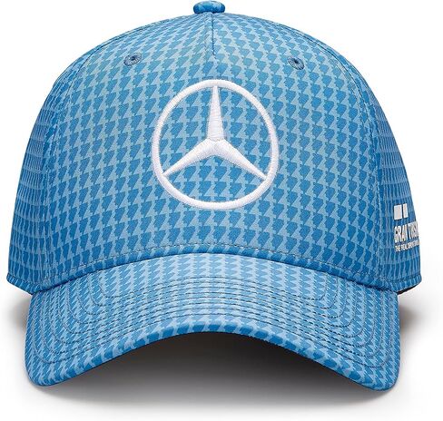Mercedes AMG Petronas Formula One Team - 2023 Lewis Hamilton Driver Hat - Denim Blue - للجنسين - الحجم: حجم واحد in Kuwait