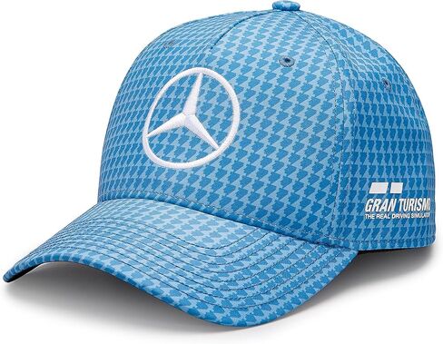Mercedes AMG Petronas Formula One Team - 2023 Lewis Hamilton Driver Hat - Denim Blue - للجنسين - الحجم: حجم واحد in Kuwait