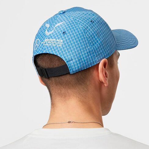 Mercedes AMG Petronas Formula One Team - 2023 Lewis Hamilton Driver Hat - Denim Blue - للجنسين - الحجم: حجم واحد in Kuwait