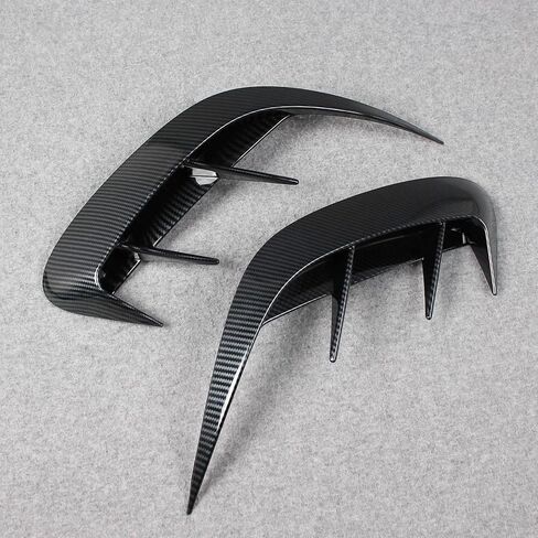 for Mercedes-Benz New GLC GLC300 X254 AMG Line 2023 2024 2025 Rear Side Fender Vent Air Outlet Bezel Cover Trims Carbon Fiber Pattern in Saudi Arabia