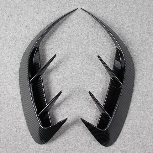 for Mercedes-Benz New GLC GLC300 X254 AMG Line 2023 2024 2025 Rear Side Fender Vent Air Outlet Bezel Cover Trims Carbon Fiber Pattern in Saudi Arabia