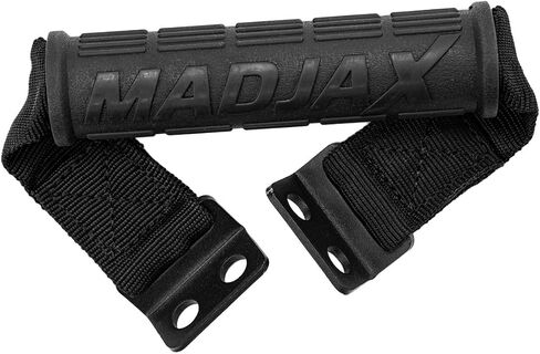 Madjax Universal Golf Cart Soft Grab Handle | الانتهاء من المطاط الأسود المرن مع قبضة على الطرق الوعرة | متوافق مع Club Car و Ezgo و Yamaha و Xseries مع Trops Triple Trips فقط in Kuwait