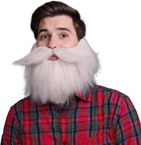 Honcloud Men's Realistic Fake Beard for Cosplay and Halloween Costume Party in Kuwait