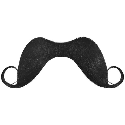 اللحية المزيفة Gygyl مع فرقة مرنة سهلة التآكل ، شارب مزيف ملحق أزياء شعر الوجه ، مستلزمات الحفلات الهالوين للرجال رماديًا والأسود in Kuwait