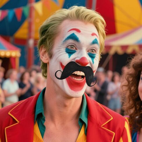 اللحية المزيفة Gygyl مع فرقة مرنة سهلة التآكل ، شارب مزيف ملحق أزياء شعر الوجه ، مستلزمات الحفلات الهالوين للرجال رماديًا والأسود in Kuwait