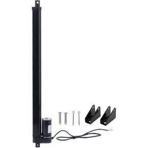 DasMarine 10" Stroke Linear Actuator with Mounting Bracket for Recliner TV Table Lift Massage Bed Electric Sofa,Linear Electric Actuator 225LBS Load Capacity 10mm/s Speed 12V DC,Black,Indoor Outdoor in Kuwait