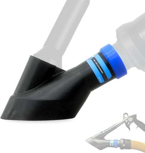 Detail Demon Air+Vac Auto Detailing Attachment Compatible with The Rag Company Air Blaster 2.0, Muti-Functional Air and Vacuum Attachment for Interior Car Detailing in Saudi Arabia
