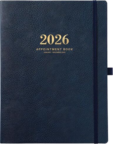 2024-2025 Appointment Book/Planner - Weekly Appointment Book, JUL 2024 - JUN 2025, 8.5" x 11", Daily/Hourly Planner with 15-Minute Interval, Blue in Kuwait