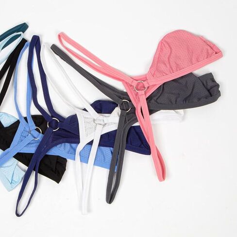 رجال ثونغ منخفضة الارتفاع G سلاسل و Thongs الملابس الداخلية مثير ملخصات بيكيني حريري in Kuwait