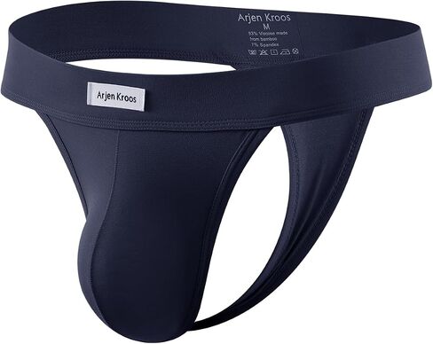 Arjen Kroos Mens Thong Bikini Underwear Thongs for Mens Lingerie Swimsuit Pouch Briefs Viscose in Saudi Arabia