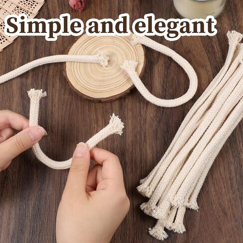 20 pcs 1/4 "مصباح زيت مستدير الفطائر ، فتيل القطن لمصابيح الزيت المصنوعة يدويًا ويكز بديل للزيت مصباح شمعة مصباح كيروسين فانوس in Kuwait