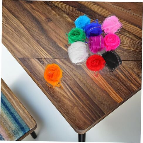 10pcs Dance Scarves for Soft Play Accessories Lightweight Hand Scarves for Preschool Juggling Tricks and Performance Activities in Saudi Arabia