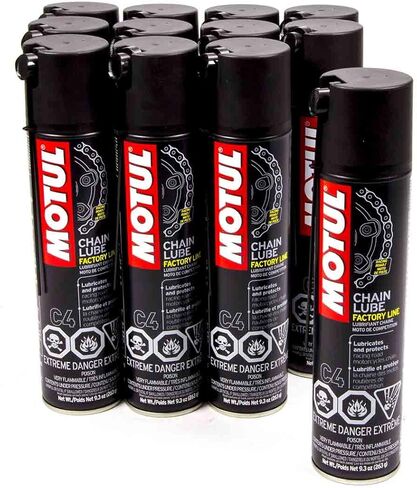 MOTUL (103246-12 C4 Chain Lube ، 9.3 أوقية ، (حالة 12) in Saudi Arabia
