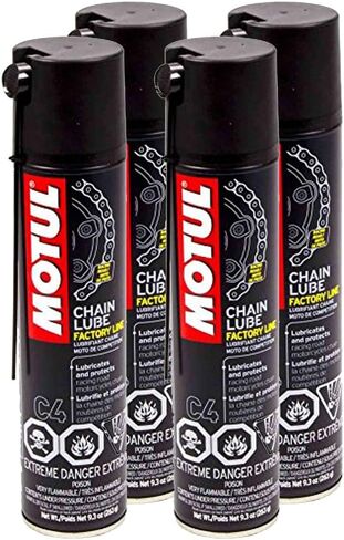Motul Chain Lube Factory Line 9.3oz (4 Can Pack) in Saudi Arabia