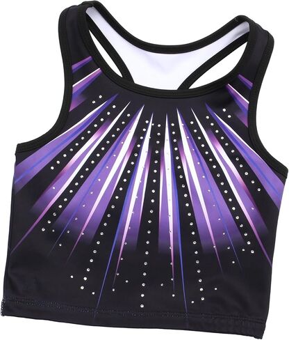 MODAFANS Gymnastics Leotards for Girls With Shorts Tumbling Dance Unitards Biketards Activewear in Kuwait