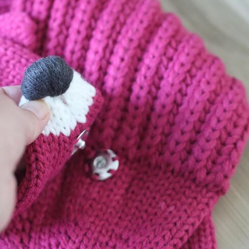 Kids Knit Fox Scarf - Neck Warmer (Ages 4-12) in Saudi Arabia
