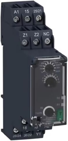 Zelio Time 240VAC DC 5A 0.05s 10min RE22R2KMR Miniature Control Relays Timer Relay with Phase Sequence Function in Saudi Arabia