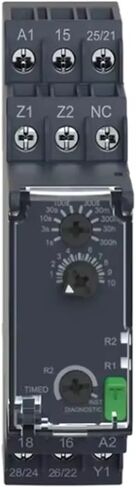 Zelio Time 240VAC DC 5A 0.05s 10min RE22R2KMR Miniature Control Relays Timer Relay with Phase Sequence Function in Saudi Arabia