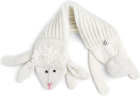 Kids Animal Character Double-Layer Knitted Scarf - Fun Critter Design for Children All Ages in Saudi Arabia