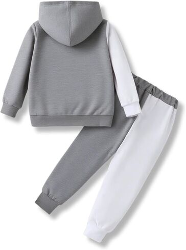 Size 2-6 Years Toddler Boys Clothes Hoodie Sweatsuits and Pants 2-Piece Boys Fashion Fall Winter Outfits Set in Saudi Arabia