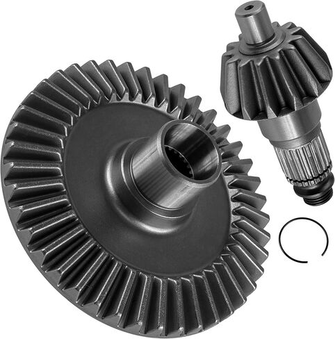 Caltric الخلفي Diff Ring Gear and Pinion متوافق مع Honda Fourtrax Foreman Rubicon TRX500FA 2001 2002 2003 2004 in Saudi Arabia