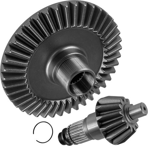 Caltric الخلفي Diff Ring Gear and Pinion متوافق مع Honda Fourtrax Foreman Rubicon TRX500FA 2001 2002 2003 2004 in Saudi Arabia