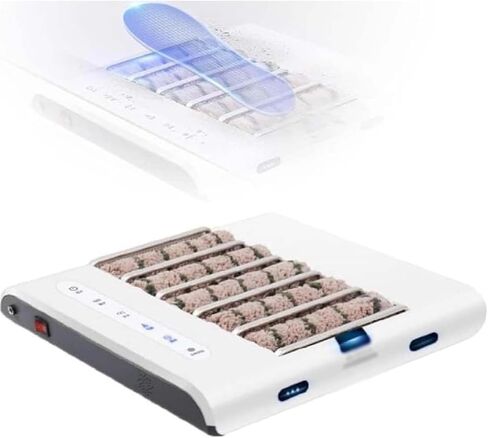 آلة التنظيف التلقائية التلقائية بالكامل ، 260 دورة في الدقيقة قابلة لإعادة الشحن تلميع أحذية تحريض أوتوماتيكي ، منظف أحذية بدون ماء ، للمنزل ، المكتب in Saudi Arabia