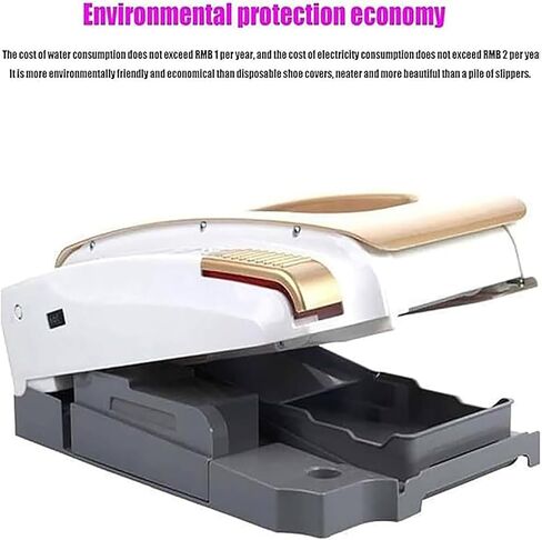 Shoes Cleaner Polisher,Rechargeable Entrance Shoe Brush,Fully Automatic Sole Cleaning Machine, Waterless Shoe Cleaner,for Home/Hotel Entrance Hall/Sales Center(Red) in Saudi Arabia