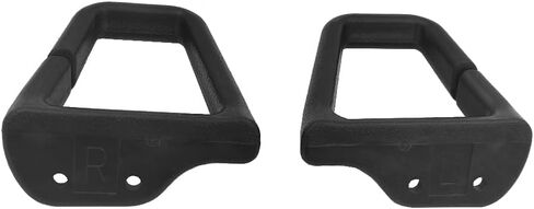 2PCS CAR CAR CAR COR CLIPS ، أدلة كتف حزام المقعد الأسود متوافق مع Camaro Firebird 1993-2002 ، استبدال 16817202 16817203 in Kuwait