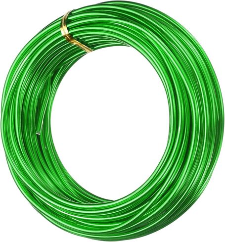 uxcell 18 Gauge 1mm Aluminum Wire, 32.8 Ft(10m) Bendable Metal Wire Jewelry Craft Wire Beading Armature Wire for DIY Crafts Wreath Making Sculpting Floral Bonsai Trees, Light Purple in Saudi Arabia