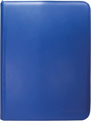 Ultra PRO - Vivid 9-Pocket Zippered PRO-Binder: (Black) - Protect Up to 360 Collectible Trading Cards, Sports Cards or Valuable Gaming Cards, Ultimate card Protection in Saudi Arabia