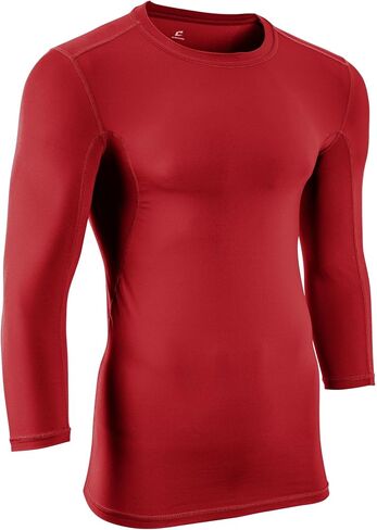 Champro Lightning Youth Three-Quarter Sleeve Compression Shirt Baselayer for Football, Basketball, Baseball in Saudi Arabia