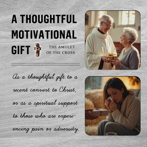 Wooden Cross Fidget,Cross My Heart,Small Wooden Crosses for Pocket Prayers,Prayer Cross for Hand,Pocket Cross Christian Gifts for Women and Fidget Toys for Adults (6PCS) in Kuwait
