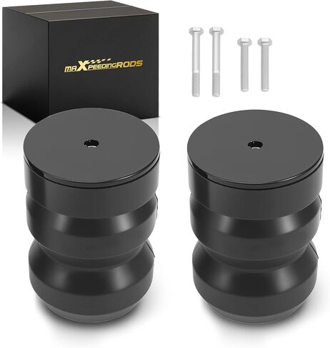 MaxPeedingrods التعليق التعزيز Kit lebs لتروليه Silverado GMC Sierra 1500 2019-2025 ربيع المساعد المطاط in Kuwait