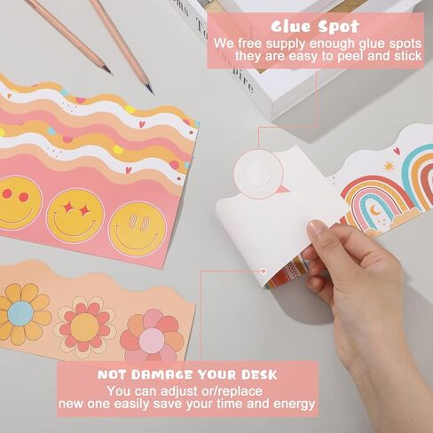 65 Feet Rainbow Welcome Message Theme Classroom Bulletin Board Border Bulletin Board Border Teacher Summer Classroom Decoration Home School in Kuwait