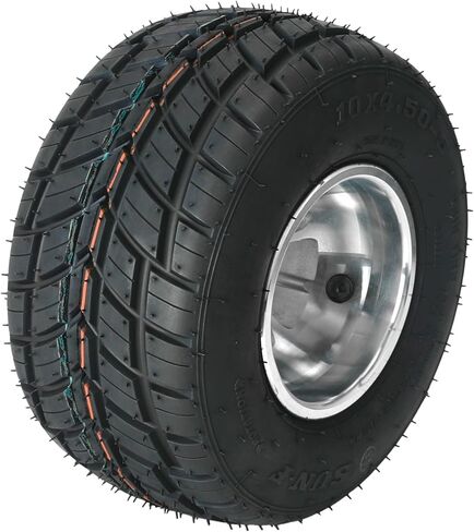 10x4.5.00-5 10x4.50-5 إطار المطر بلا أنبوب ، إطارات Go Kart 10x4.5.00x5 سباق 4 PR in Kuwait