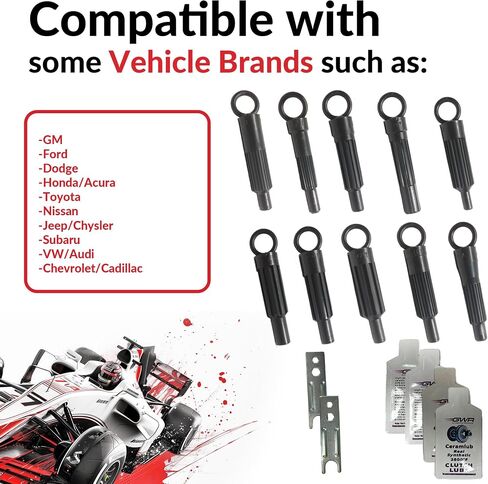 SOUTHEASTCLUTCH Transmission Clutch Alignment Tool Compatible 10 of The Most Popular Sizes to fit a Wide Range of aplications | 10, 14, 20, 21, 23, 24, 26 splines in Saudi Arabia
