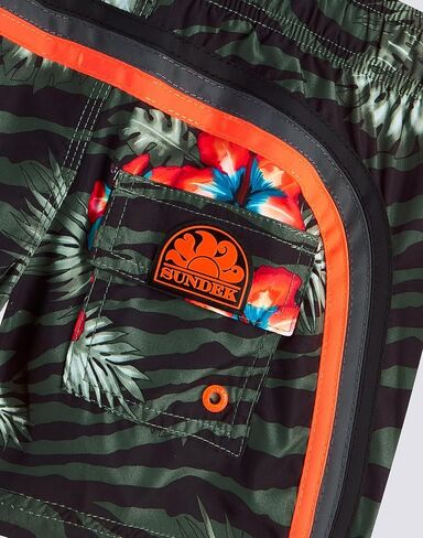 Boys Elastic Waist Boardshort, Swim Trunks Sized by Age in Saudi Arabia