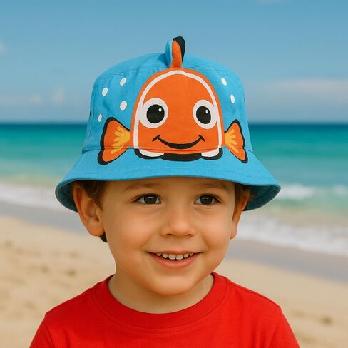 قبعة دلو الأطفال - يجب أن يكون الشاطئ لطفل صغير إلى 9 سنوات ، و Kids Sun Hat للبنين والبنات ، Safari Cap in Saudi Arabia