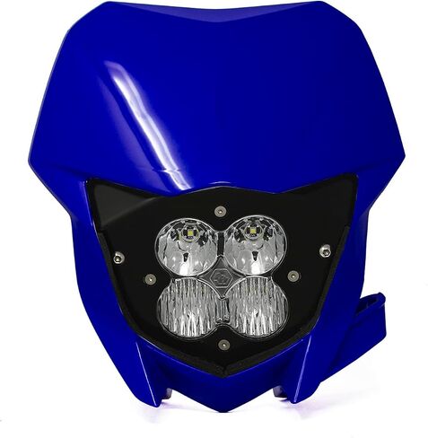 Baja Designs XL Sport LED Motorcycle Headlight Kit with Shell for Yamaha YZ250FX/YZ450FX 2021-2024 (Driving/Combo; Clear Lens) in Saudi Arabia
