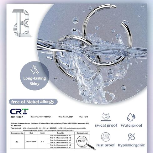 Bodybonita 2nd Gen Rings Hoops - 316L Surgical Steel 16/18G Septum Lip Rings Conch Percing Jewelry 7/8/9/10mm in Saudi Arabia