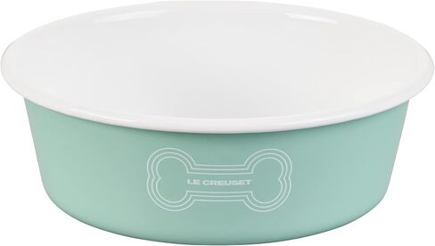 Le Creuset Enamel on Steel Large Dog Bowl, 6 Cups, Dark Blue in Saudi Arabia