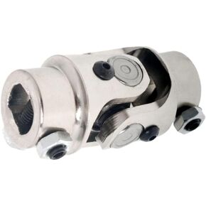 توجيه واحد Chrome U-Coint Shaft 3/4 "DD 3/4" DD Stainles Steel (تحت الإشارة) لـ RAV4 97 99-00 02 05-18 ، لـ CR-V 98 01 03-08 10-11 15-17 ، ل Tacoma 00 02-11 13 15-17 in Kuwait