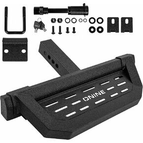 خطوة عوائق أسود في الملمس مع قفل العوائق وملاءمة الاستقرار 2 "، واقي المصد الخلفي ، ودرع عوائق in Kuwait