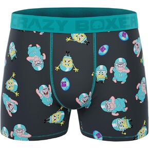 CRAZYBOXER Men's Underwear Spongebob Squarepants Original Resistant Boxer Brief Soft in Kuwait
