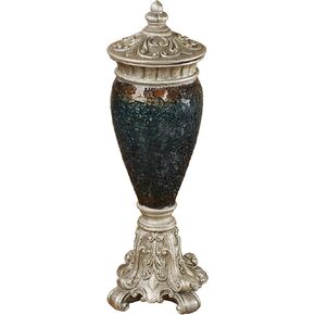 Kyara Mosaic Decorative Covered Jar Blue in Saudi Arabia