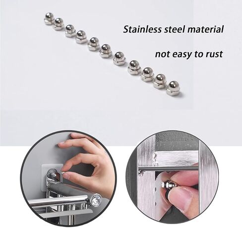 Adhesive Wall Sticker Hooks, Nail Free Picture Hangers for Mount Wall Shelf, Punch-free Free Storage Holder for Home Office, 10Pcs in Saudi Arabia
