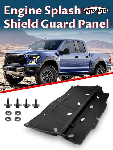 ML3Z-7222-D لوحة Splash Plane Shield تحت حفاضات متوافقة مع Ford F150 2015 2015 2017 2018 2019 2020 مع محرك البنزين/لا يناسب طراز Raptor/Not Fit 3.0L الديزل in Saudi Arabia