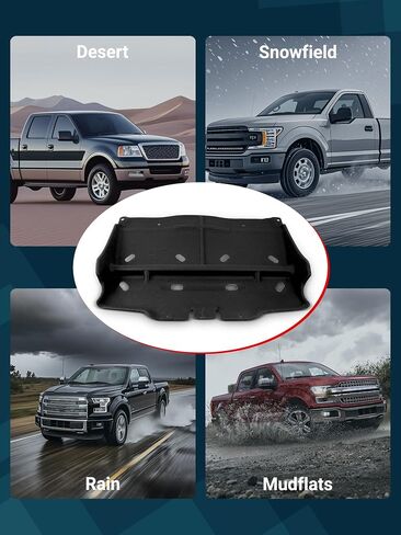 ML3Z-7222-D لوحة Splash Plane Shield تحت حفاضات متوافقة مع Ford F150 2015 2015 2017 2018 2019 2020 مع محرك البنزين/لا يناسب طراز Raptor/Not Fit 3.0L الديزل in Saudi Arabia