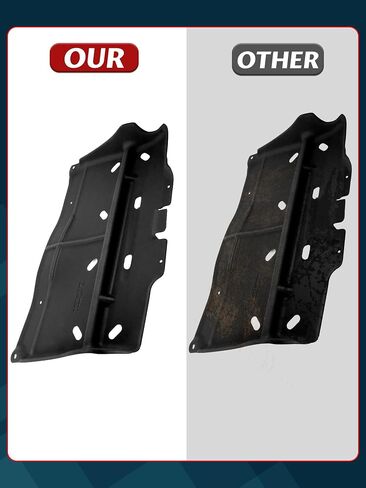 ML3Z-7222-D لوحة Splash Plane Shield تحت حفاضات متوافقة مع Ford F150 2015 2015 2017 2018 2019 2020 مع محرك البنزين/لا يناسب طراز Raptor/Not Fit 3.0L الديزل in Saudi Arabia